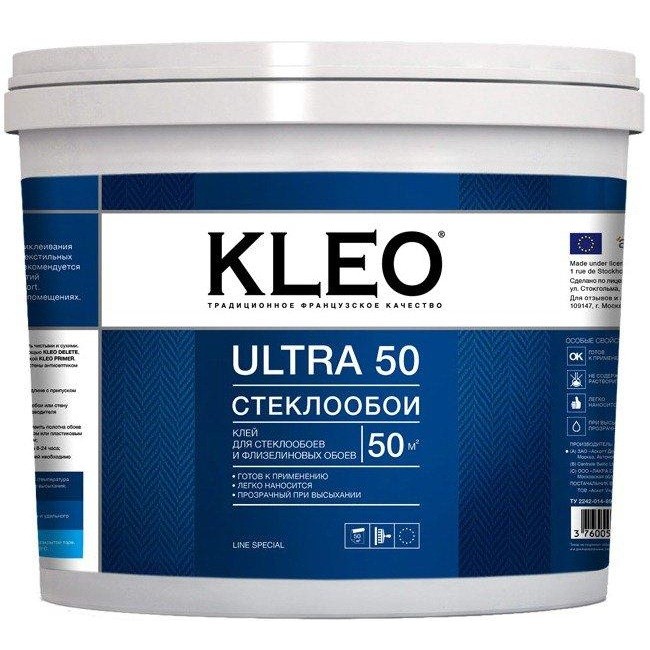 Клей Kleo Ultra для для стеклообоев